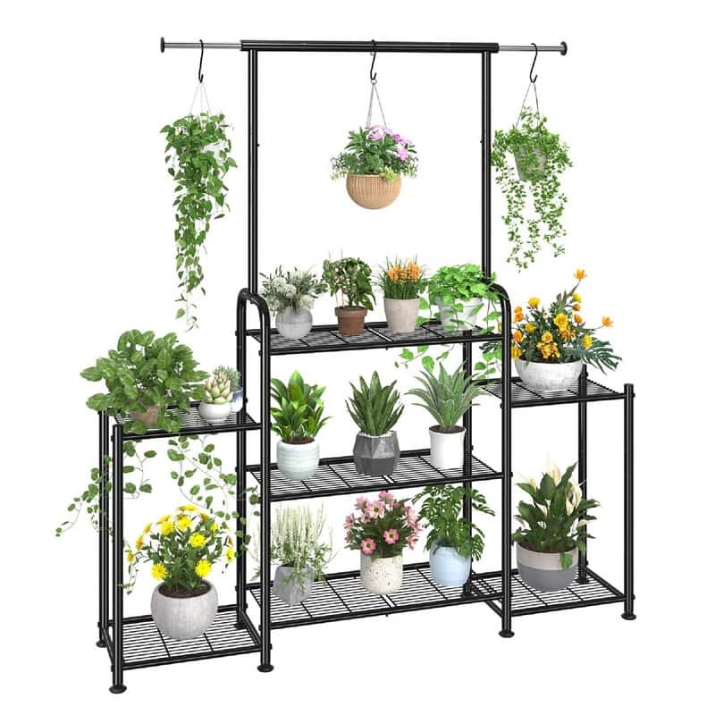 Plant Stand Indoor Outdoor - 56.5 x 11.75 x 64 inches