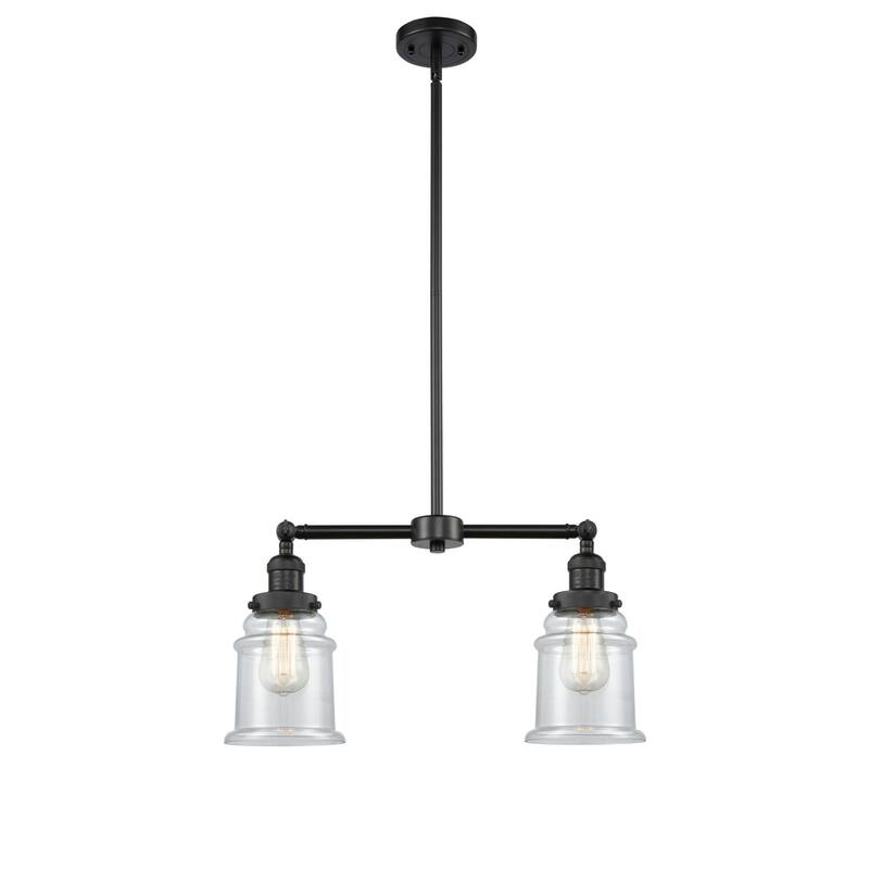 Innovations Lighting Canton 2 Light 21" Wide Linear Chandelier