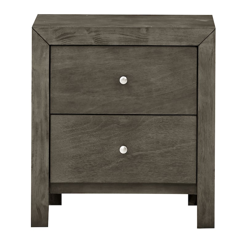 Burlington 2-drawer Wood Nightstand