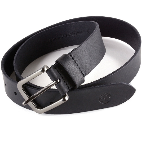timberland belt boots black