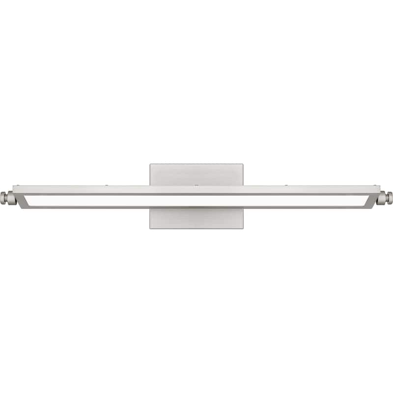 Astro Integrated LED Brushed Nickel Bath Light