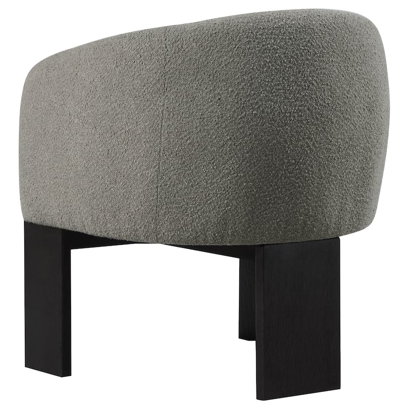 Valdez Boucle Upholstered Barrel Back Accent Chair - 28.25'' x 28.25'' x 31.25''