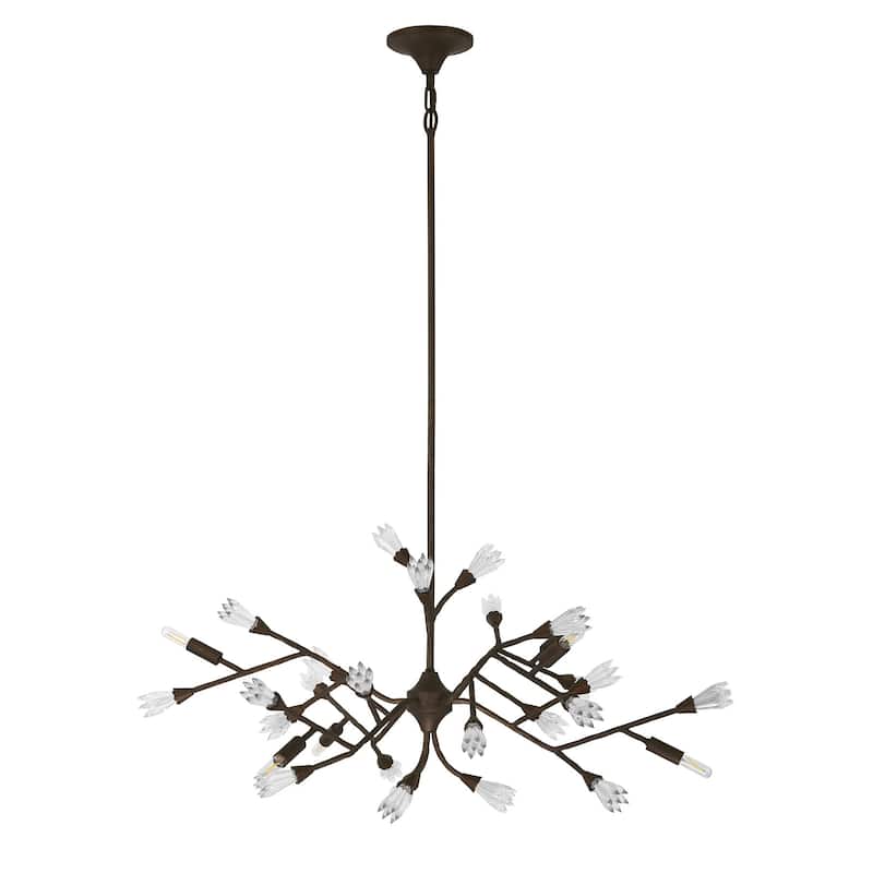 Savoy House 1-2168-6 Malinda 6 Light 41" Wide Abstract Chandelier