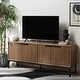 preview thumbnail 14 of 13, SAFAVIEH Lylia 4-Door Entertainment Media Stand (Fits up to 65" Flatscreen TV) - 60.8 in. x 17.7 in. x 24.6 in.