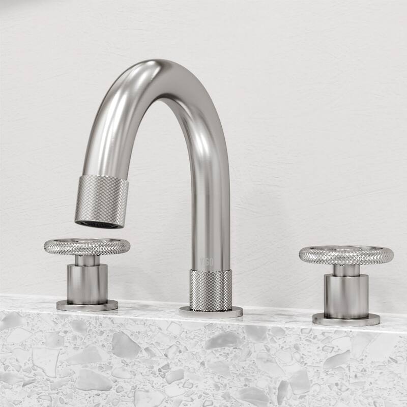 VIGO Wythe 8" H 2-Handle Widespread Bathroom Faucet