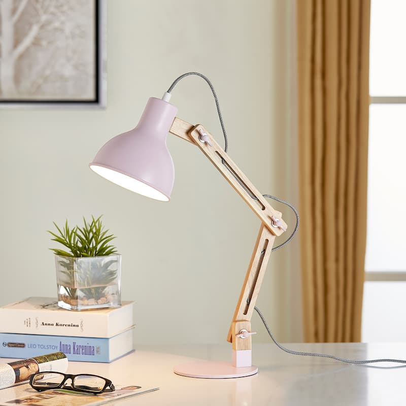 Light Society Galvan LED Task Table Lamp, LED Bulb Included