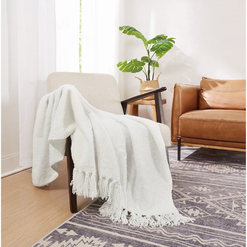 Brooklyn Loom Chunky Boucle 50x70 Throw