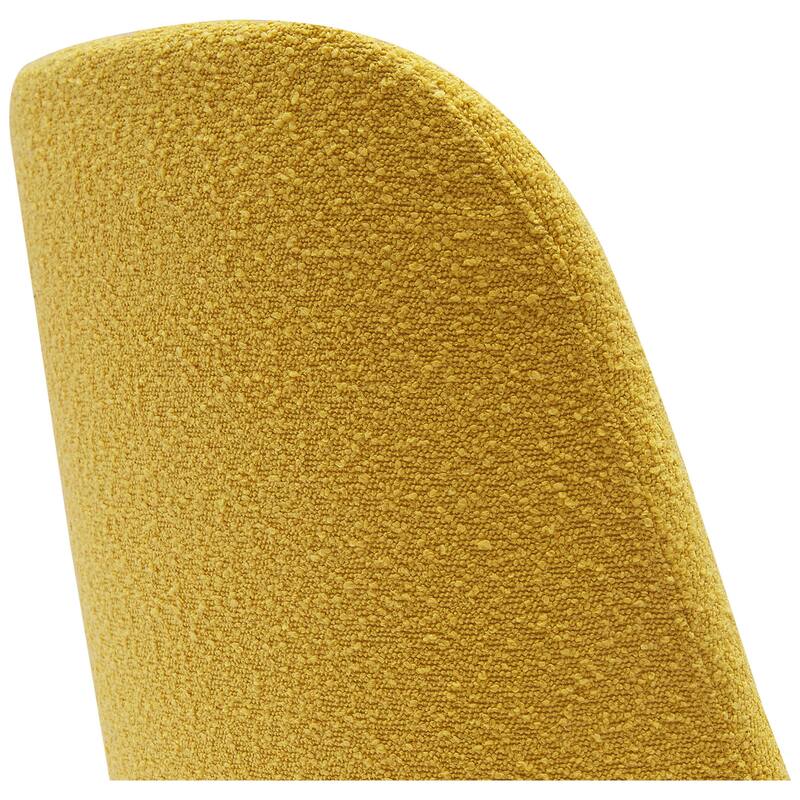 Boucle Polyester Upholstered Side Chair - Water/ Stain Resistant (Set of 4)