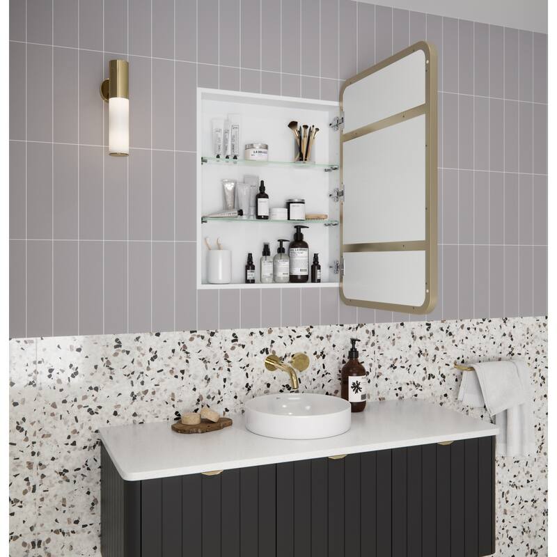 Stainless Steel Square Medicine Cabinet