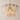 9-Light Modern Gold Drum Chandelier with Layered Textured Glass for Dining Room Living Room - 23.6 in. Dia x 14.6 in. H