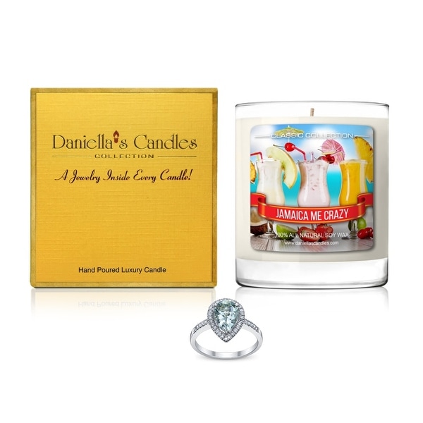 Daniella's Candles Jamaica Me Crazy Jewelry Candle, Necklace