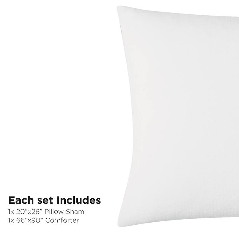 Juicy Couture Plush Comforter Set