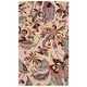 preview thumbnail 12 of 69, SAFAVIEH Handmade Blossom Chong French Country Floral Wool Rug 4' x 6' - Pink/Gold