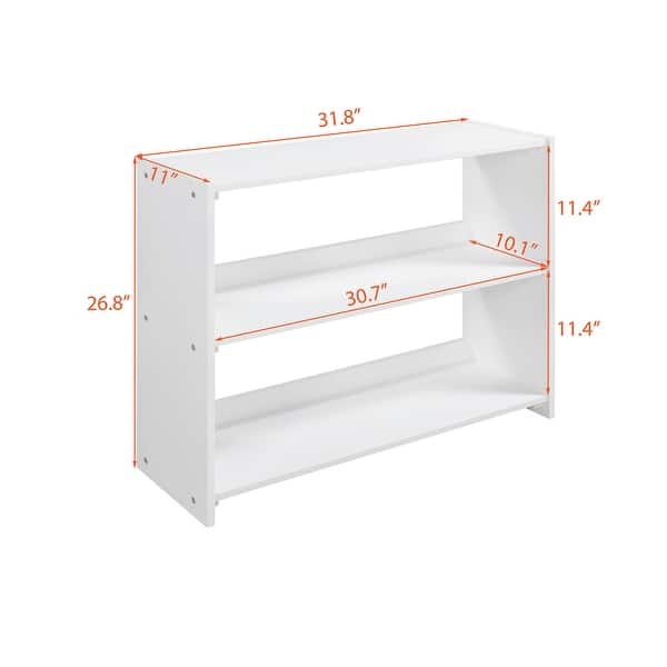 dimension image slide 0 of 4, Twin Size Loft Bed with Drawers, Shelves and Slide, White