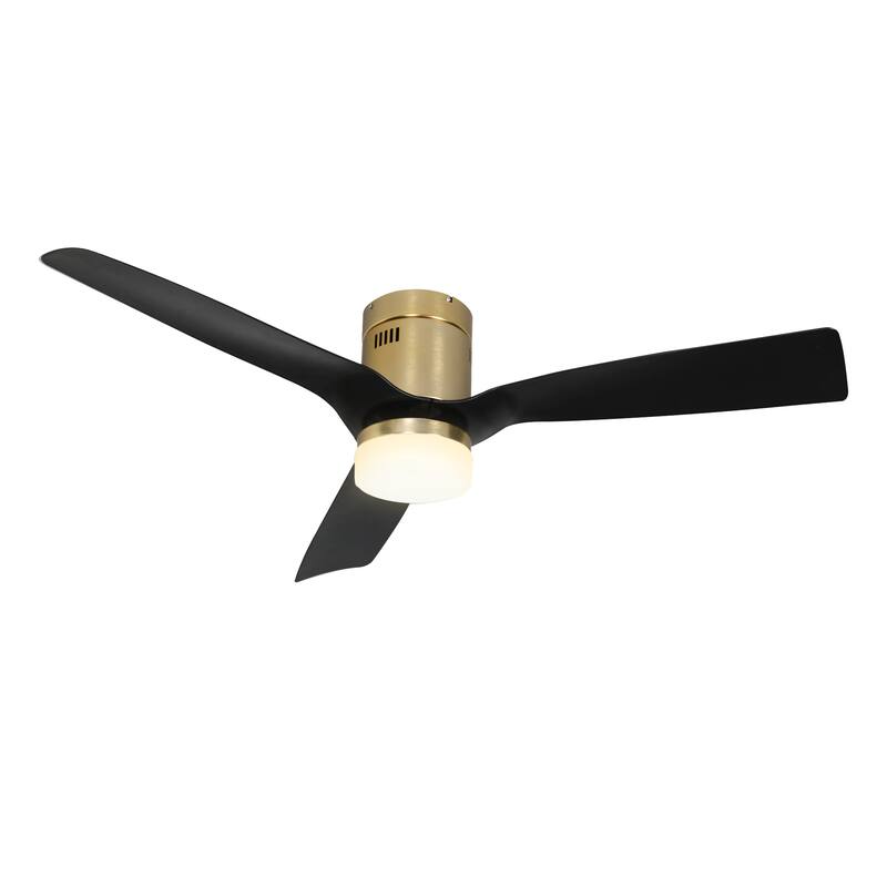 CARRO Pollux 52" Indoor Smart Ceiling Fan with Light and Remote-Flush Mount
