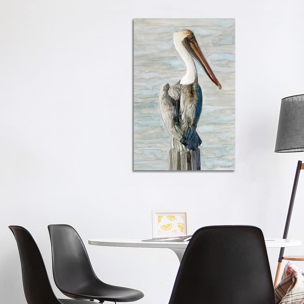 iCanvas "Brown Pelican I" by Stellar Design Studio Canvas Print