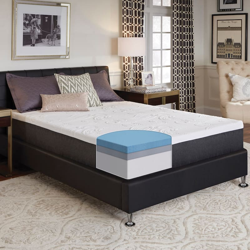 Comforpedic from Beautyrest NRGel 14-inch Memory Foam Mattress
