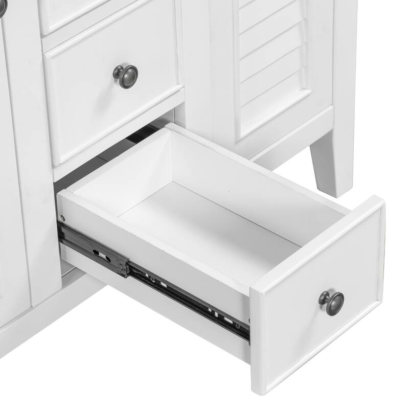 Modern Bathroom Vanity without Sink, Cabinet Base Only