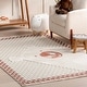 preview thumbnail 17 of 16, Nuloom Cecelia Polar Bear Kids Fringe Area Rug