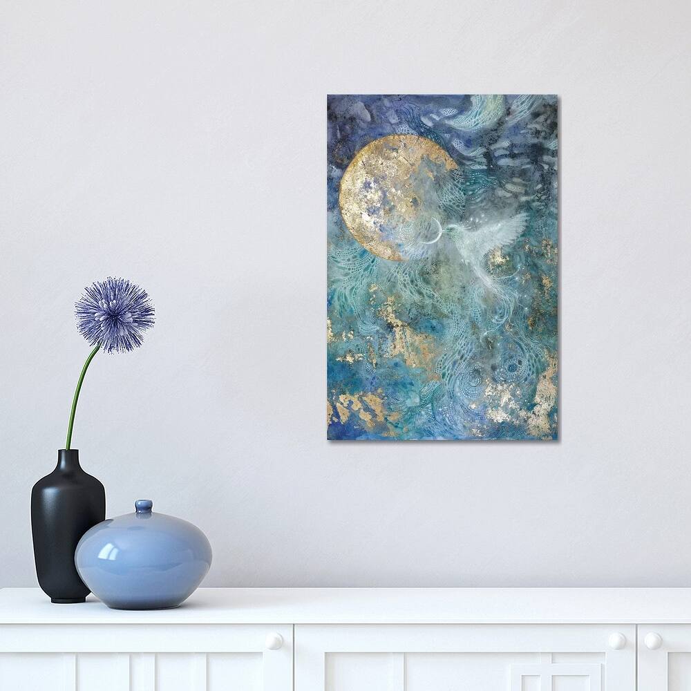 iCanvas "Slivers Of The Moon I" by Stephanie Law Canvas Print