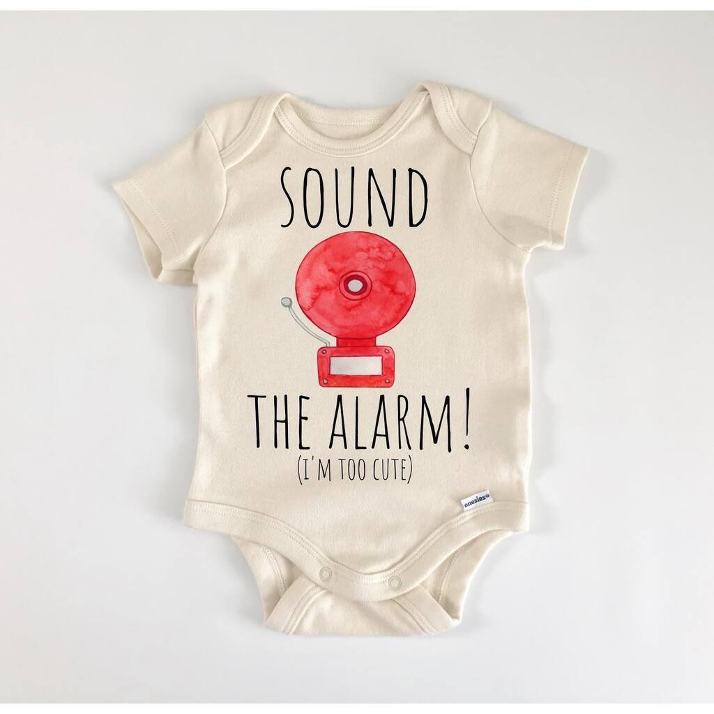 Firefighter Fireman - Baby Boy Girl Clothes Infant Bodysuit Funny Cute Newborn