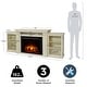 preview thumbnail 11 of 34, Tracey 84" TV Stand Electric Fireplace by Real Flame