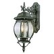 preview thumbnail 2 of 1, Trans Globe Lighting Three Light Up Lighting Outdoor Wall Sconce from Swedish Iron