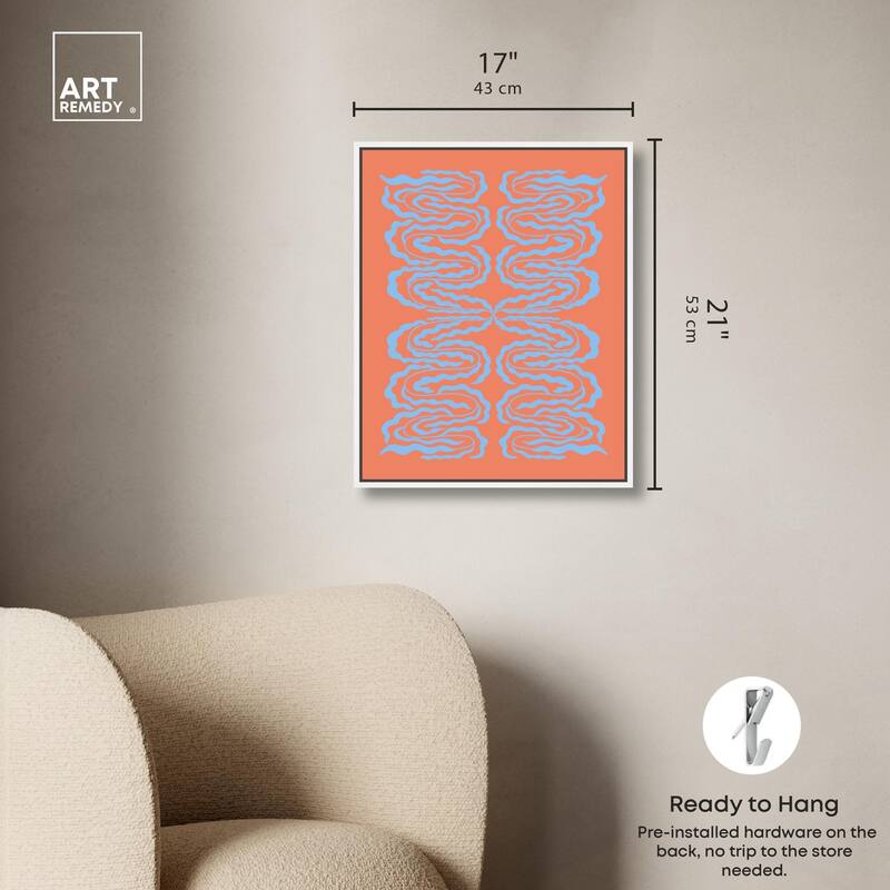 Artsy Pattern Canvas by Art Remedy