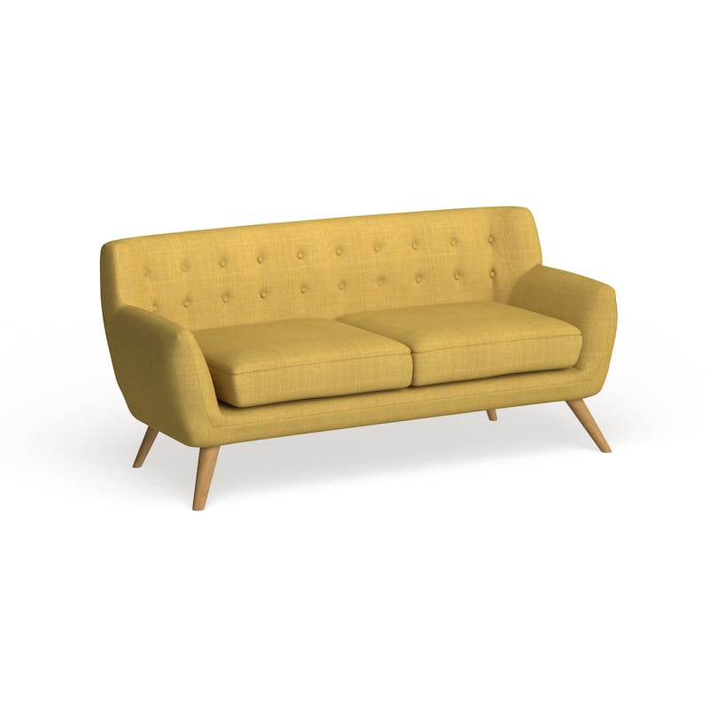 Carson Carrington Brandbu Button-tufted Modern Sofa - Sunny