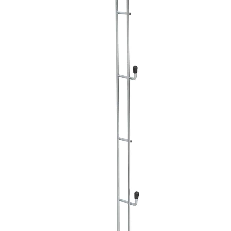 Organize It All 2 Pack 2 Tier Adjustable Closet Rod - 29.92" x 2.44" x 32.28"