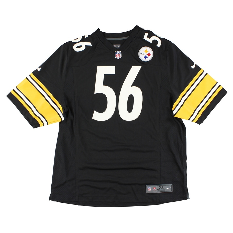 black and yellow nfl jersey