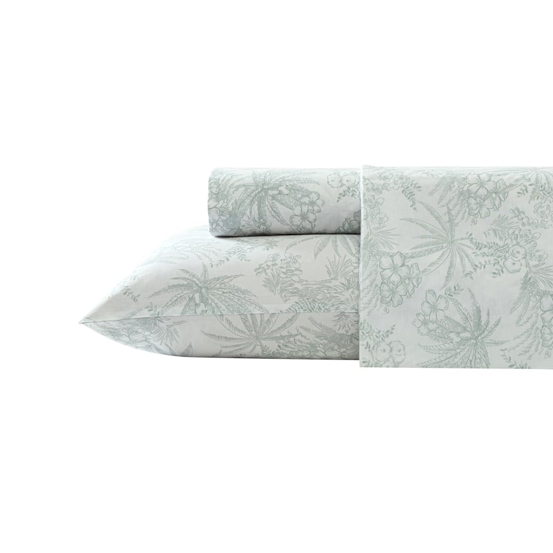 Tommy Bahama Cotton Printed Sheet Sets and Pillowcase Pairs