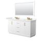 Option White, Bronze Trim, Giotto Quartz Top
