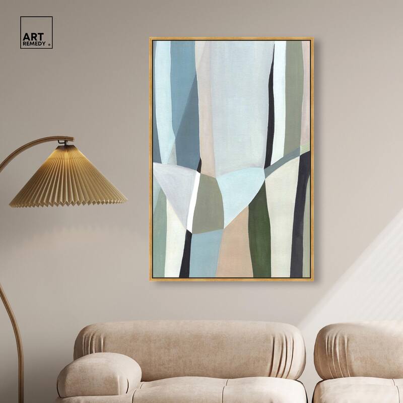 Abstract Fragments II Canvas by Art Remedy