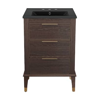 Swiss Madison SM-BV390-3MB Hugo 24" Free Standing Single Basin Vanity