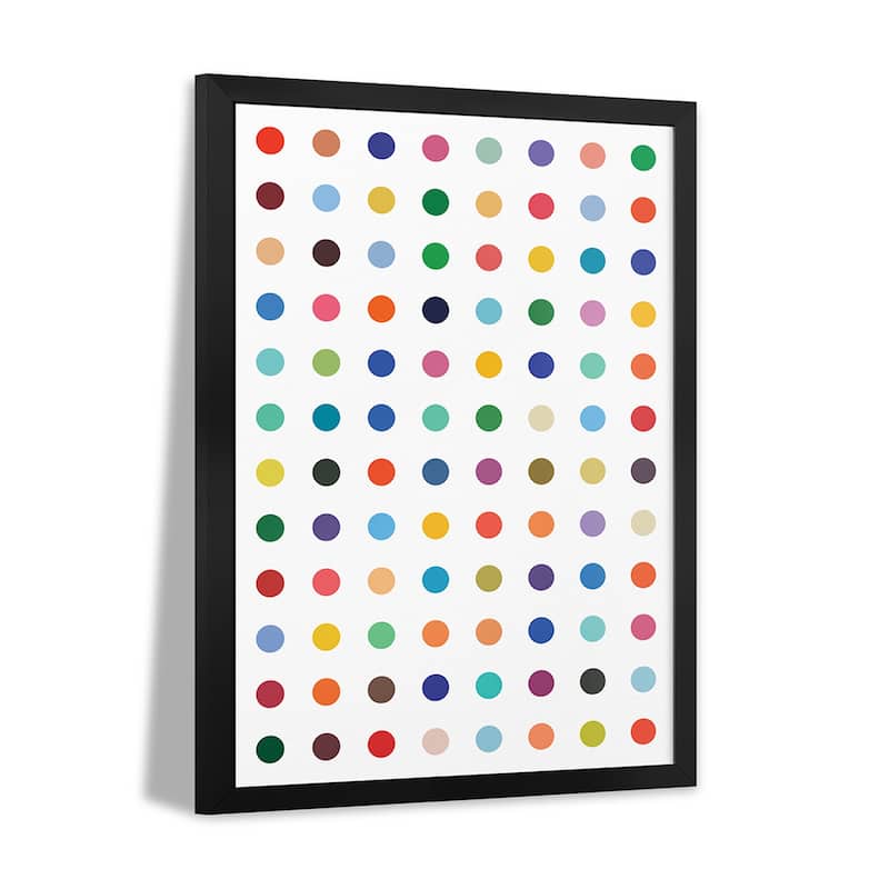 Damien Premium Framed Poster by The Usual Designers