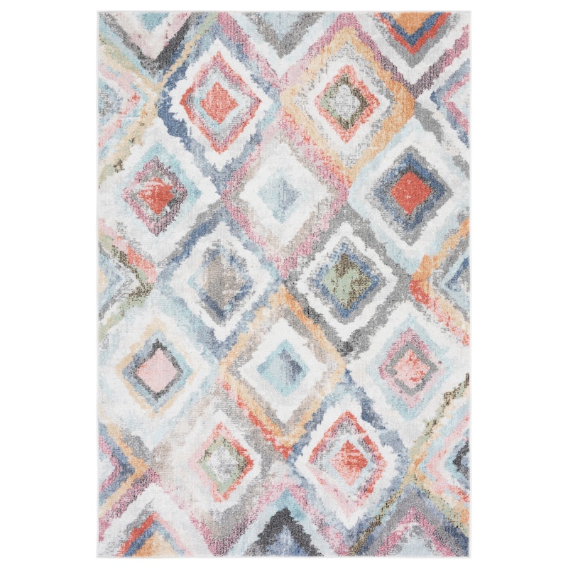 SAFAVIEH Phoenix Dema Boho Diamond Rug