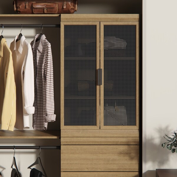 ClosetMaid Mosaics 3-Shelf & 2-Door Cabinet Organizer - Bed Bath