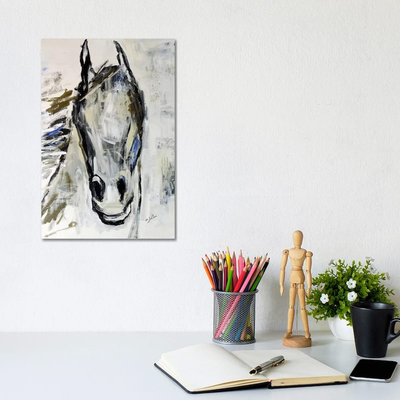 iCanvas "Picasso's Horse I" by Julian Spencer Canvas Print - 12x8x0.75