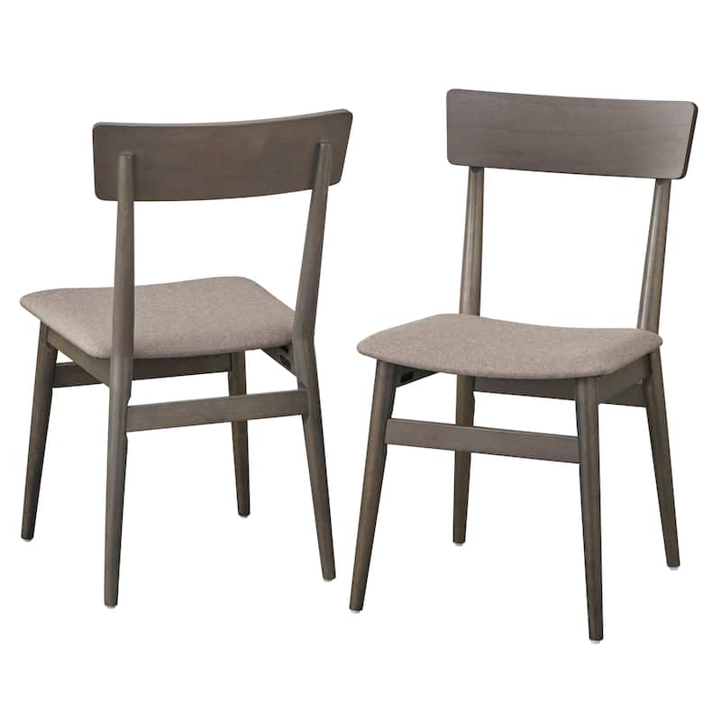 Simple Living Newington Dining Chairs (Set of 2) - Grey