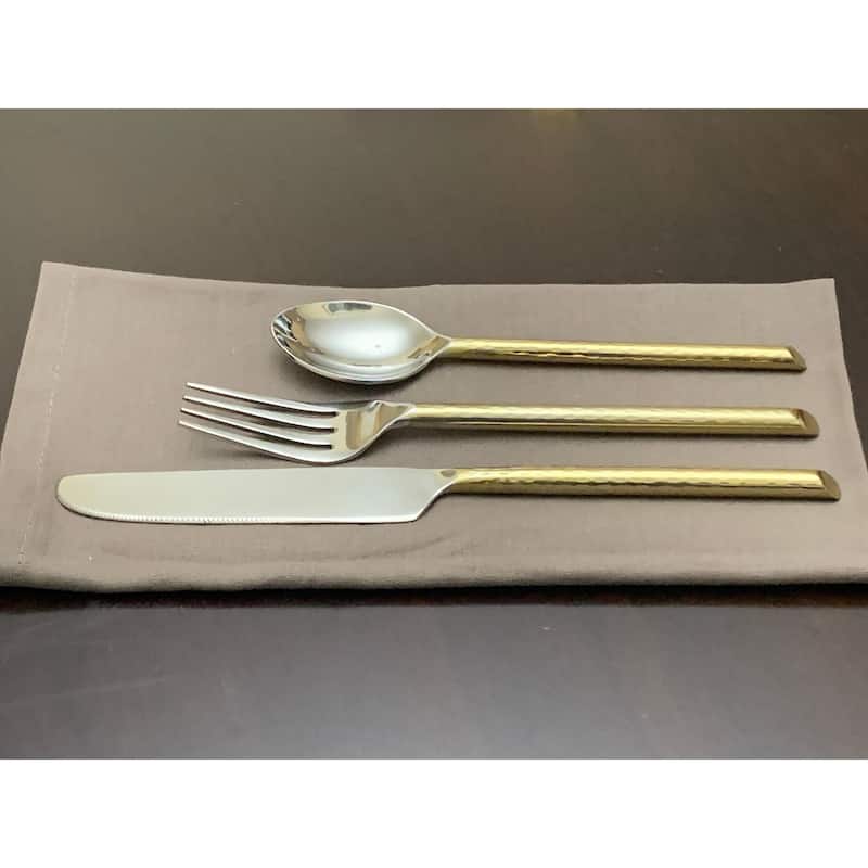 Vibhsa Dinner knives, Dinner Forks, Teaspoons Flatware 18-Pieces
