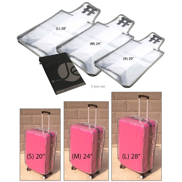 pvc luggage cover
