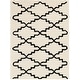 preview thumbnail 51 of 101, SAFAVIEH Handmade Chatham Carlota Modern Moroccan Wool Rug 2' x 3' - Ivory/Black - Rectangle