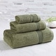 preview thumbnail 37 of 140, Superior Heritage Egyptian Cotton Absorbent 3-Piece Towel Set Forest Green