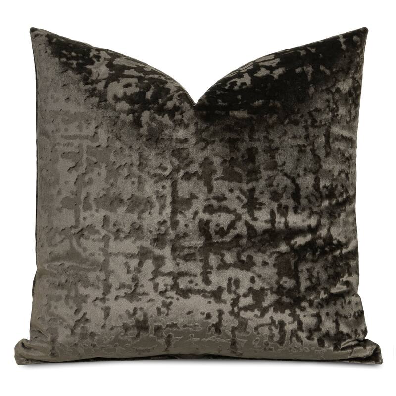 F. Scott Fitzgerald High Society Brunette Throw Pillow