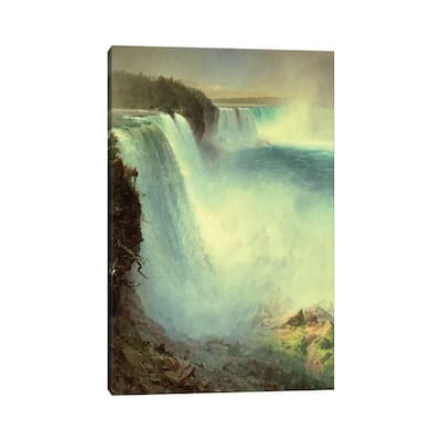 iCanvas "Niagara Falls, from the American Side, 1867" by Frederic Edwin Church Canvas Print