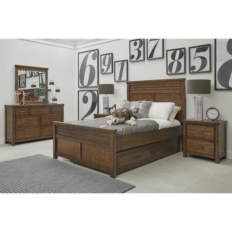 Cambridge Full Panel Bed with Trundle