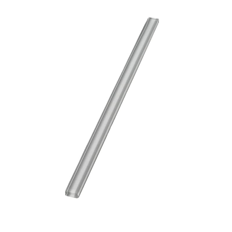 Apollo tile 0.5" x 12" Colorway Glossy Gray Glass Tile (0.5 sq ft/case) - 10 Pack