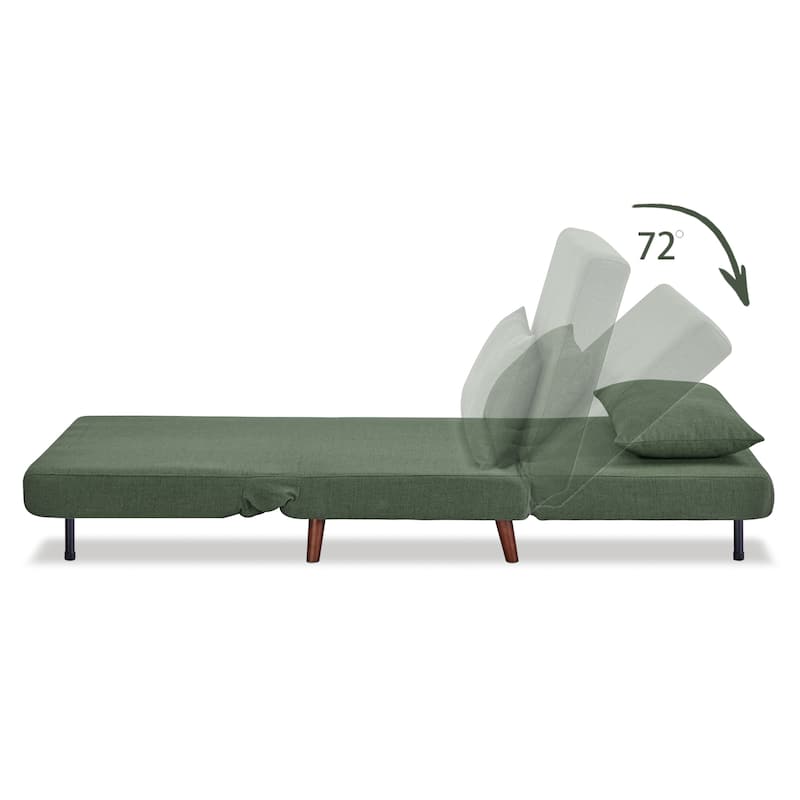 Artdeco Home - Tustin Upholstered Convertible Lounge/ Sleeper Chair