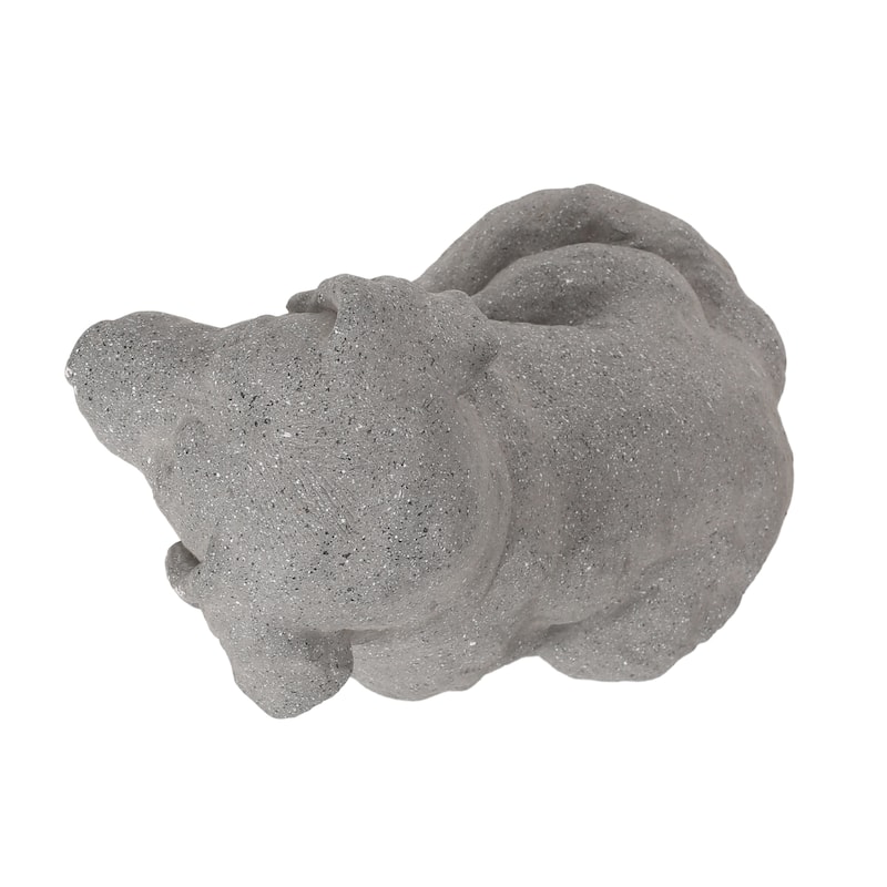 Bluffton Outdoor Cast Stone Outdoor Dog Garden Statue by Christopher Knight Home